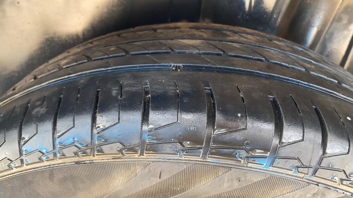2021 Maruti S Cross ZETA AT 1.5, Petrol, Automatic, 93,626 km, Left Rear Tyre Tread