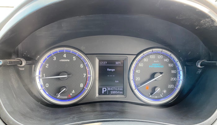 2021 Maruti S Cross ZETA AT 1.5, Petrol, Automatic, 93,626 km, Odometer Image