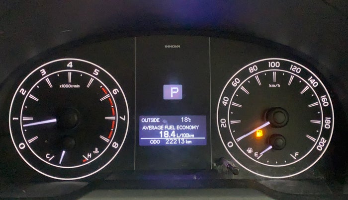 2022 Toyota Innova Crysta 2.7 GX AT 7 STR, Petrol, Automatic, 22,173 km, Odometer Image