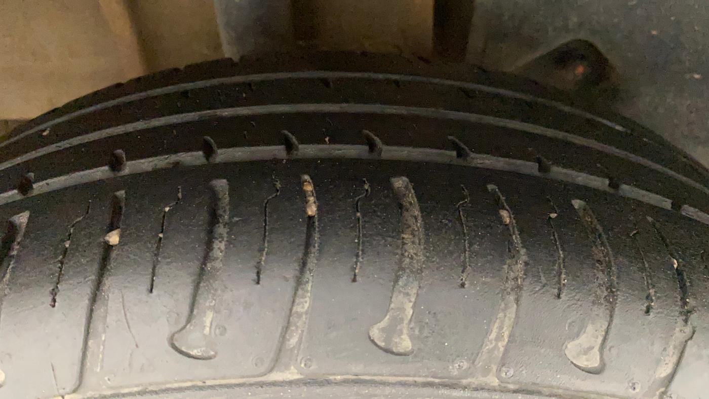 2018 Tata Tiago XZ PETROL, Petrol, Manual, 37,357 km, Right Rear Tyre Tread