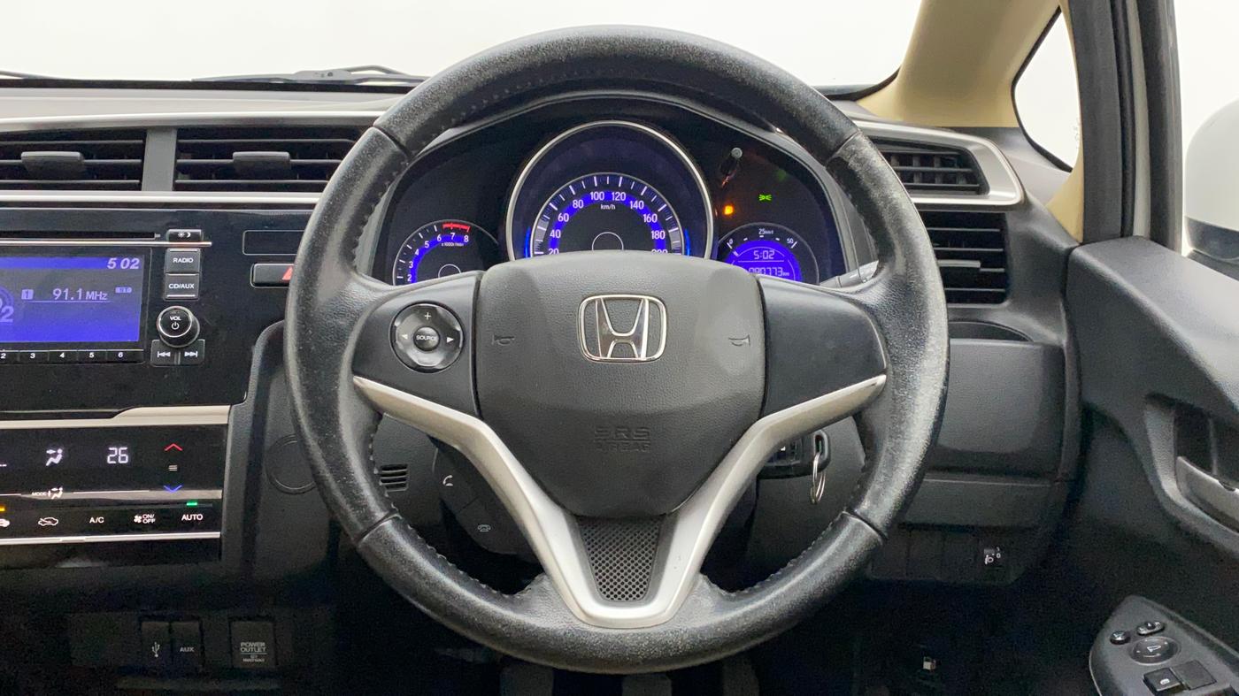 2016 Honda Jazz 1.2L I-VTEC V, Petrol, Manual, 90,854 km, Steering Wheel Close Up