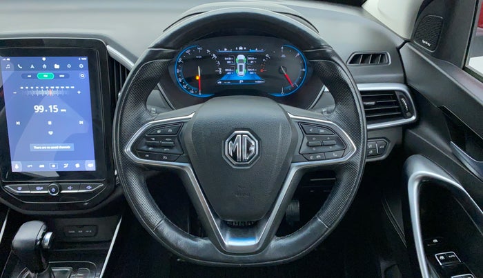 2019 MG HECTOR SHARP DCT PETROL, Petrol, Automatic, 14,509 km, Steering Wheel Close Up