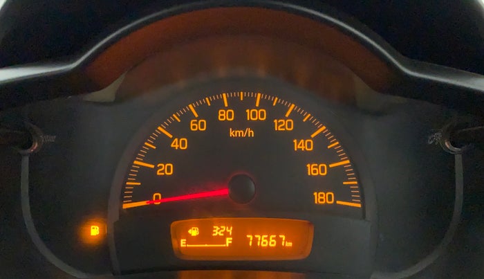 2014 Maruti Celerio VXI, Petrol, Manual, 77,796 km, Odometer Image