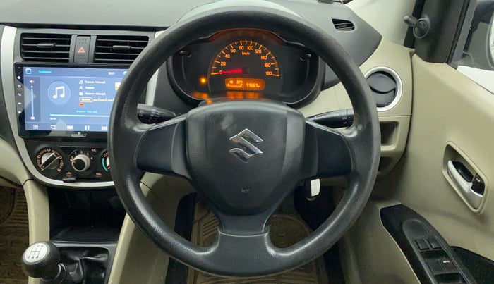 2014 Maruti Celerio VXI, Petrol, Manual, 77,796 km, Steering Wheel Close Up