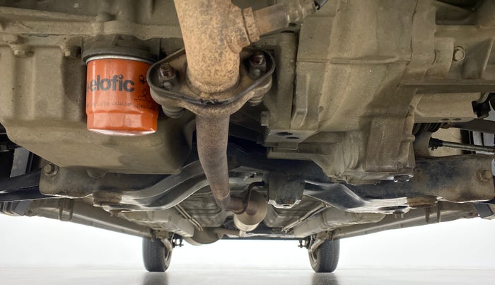 2014 Maruti Wagon R 1.0 VXI, Petrol, Manual, 45,260 km, Front Underbody