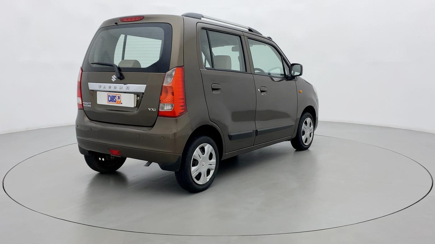 2014 Maruti Wagon R 1.0 VXI, Petrol, Manual, 45,260 km, Right Back Diagonal