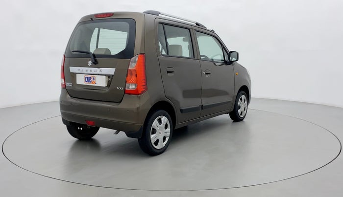 2014 Maruti Wagon R 1.0 VXI, Petrol, Manual, 45,260 km, Right Back Diagonal