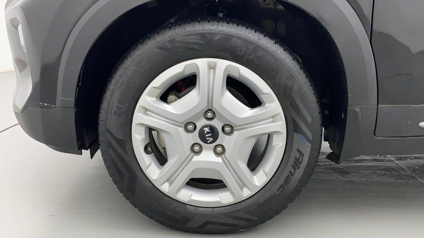 2021 KIA SONET HTX 1.0 IMT, Petrol, Manual, 13,676 km, Left Front Wheel