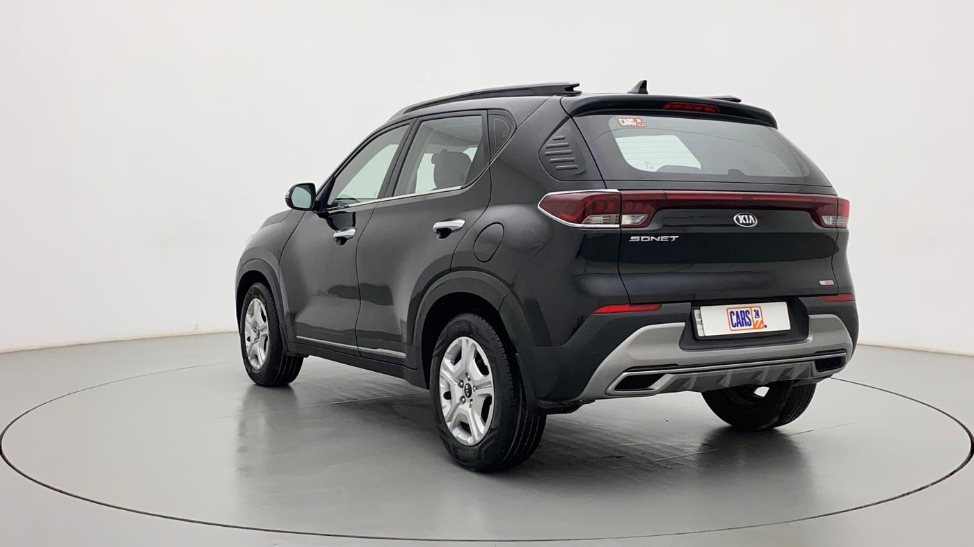 2021 KIA SONET HTX 1.0 IMT, Petrol, Manual, 13,676 km, Left Back Diagonal