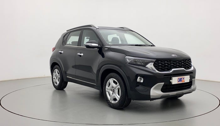 2021 KIA SONET HTX 1.0 IMT, Petrol, Manual, 13,676 km, Right Front Diagonal