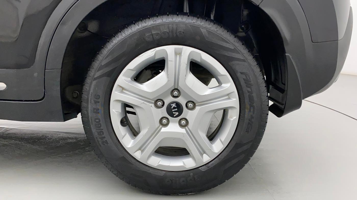 2021 KIA SONET HTX 1.0 IMT, Petrol, Manual, 13,676 km, Left Rear Wheel