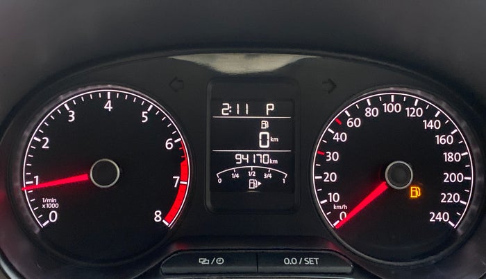 2016 Volkswagen Vento HIGHLINE PLUS 1.2 AT 16 ALLOY, Petrol, Automatic, 94,675 km, Odometer Image