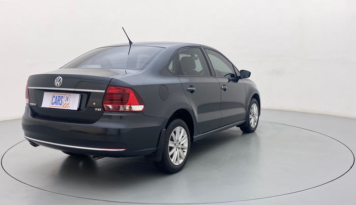 2016 Volkswagen Vento HIGHLINE PLUS 1.2 AT 16 ALLOY, Petrol, Automatic, 94,675 km, Right Back Diagonal