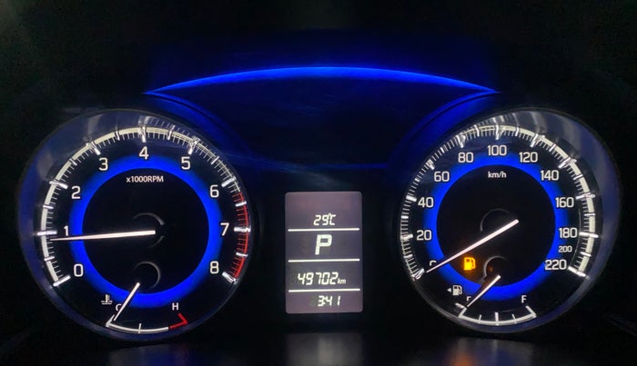 2016 Maruti Baleno DELTA CVT PETROL 1.2, Petrol, Automatic, 49,656 km, Odometer Image