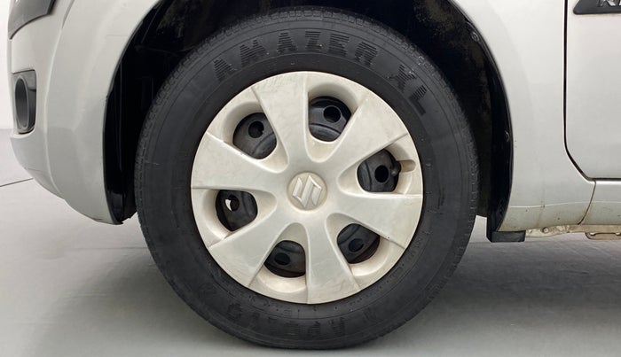 2012 Maruti Ritz VXI, Petrol, Manual, 47,366 km, Left Front Wheel
