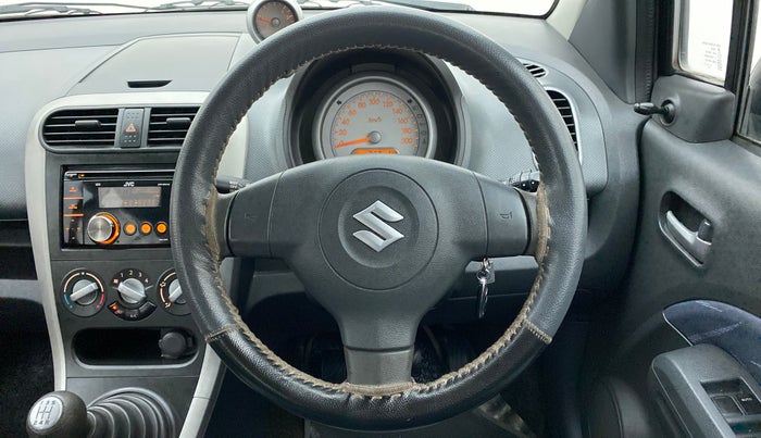 2012 Maruti Ritz VXI, Petrol, Manual, 47,366 km, Steering Wheel Close Up