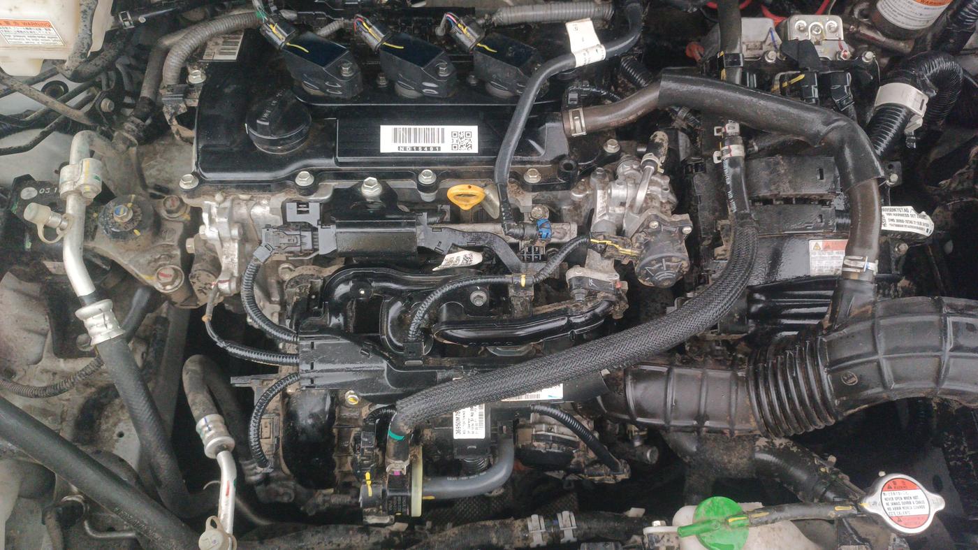 2024 Maruti Grand Vitara ALPHA PLUS HYBRID ECVT, Hybrid, Automatic, 17,504 km, Engine View