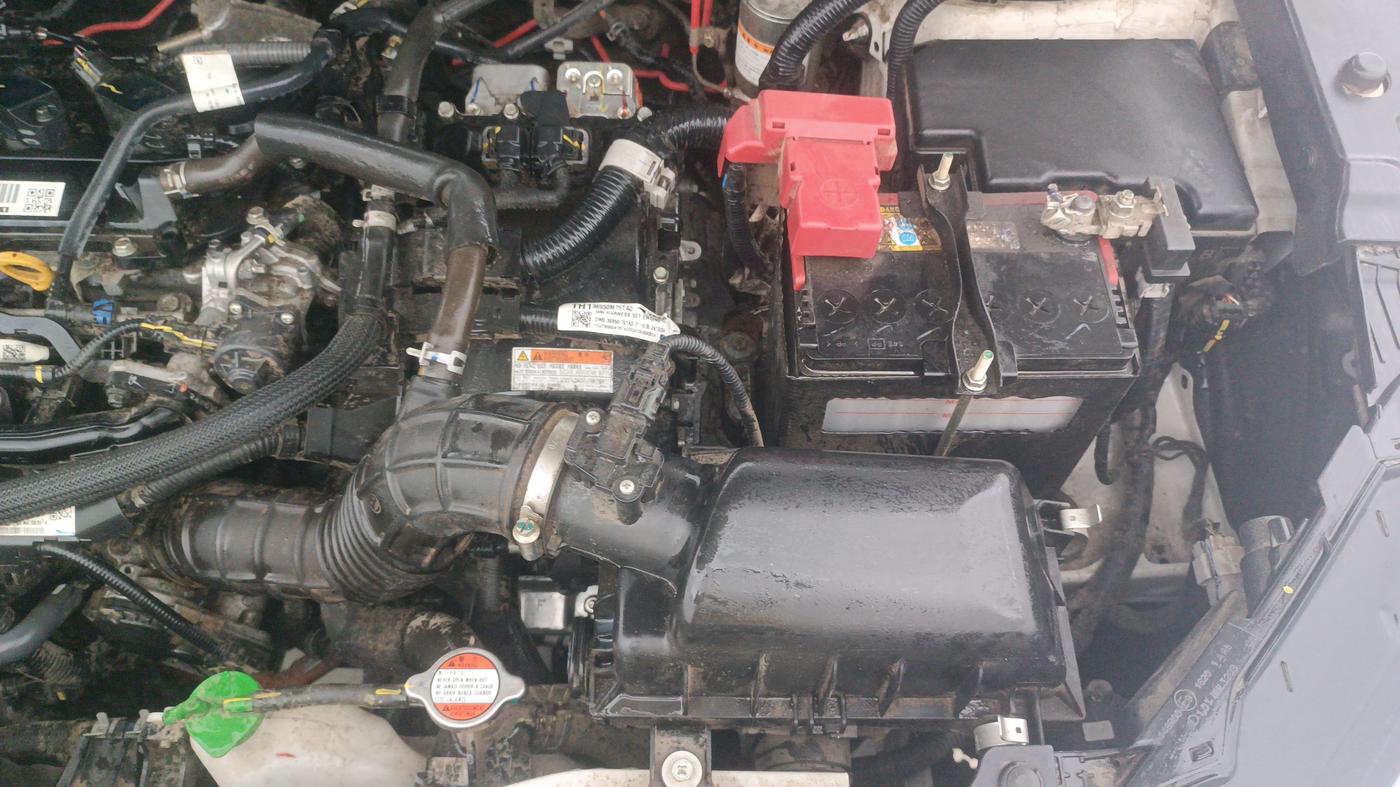 2024 Maruti Grand Vitara ALPHA PLUS HYBRID ECVT, Hybrid, Automatic, 17,504 km, Engine View - Left