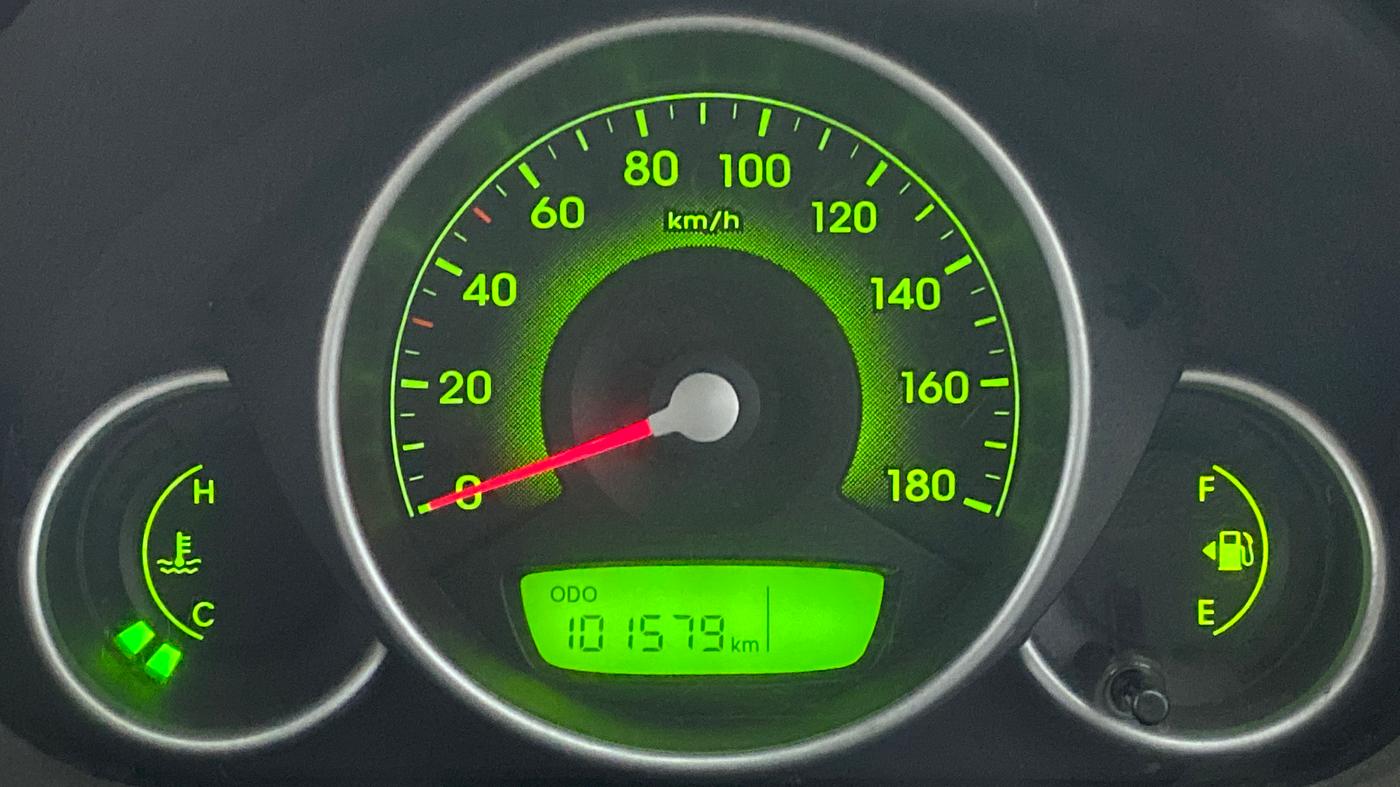 2013 Hyundai Eon MAGNA +, CNG, Manual, 1,02,003 km, Odometer Image