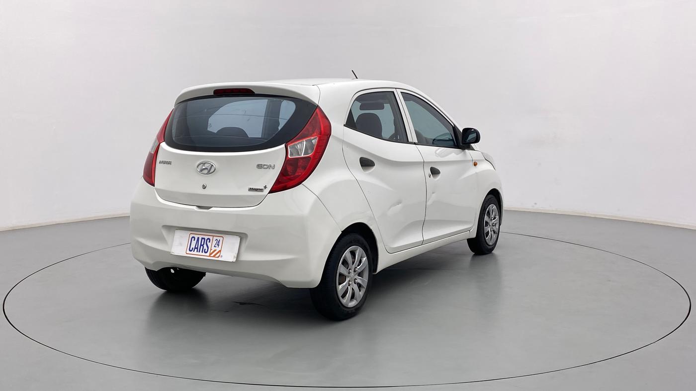 2013 Hyundai Eon MAGNA +, CNG, Manual, 1,02,003 km, Right Back Diagonal