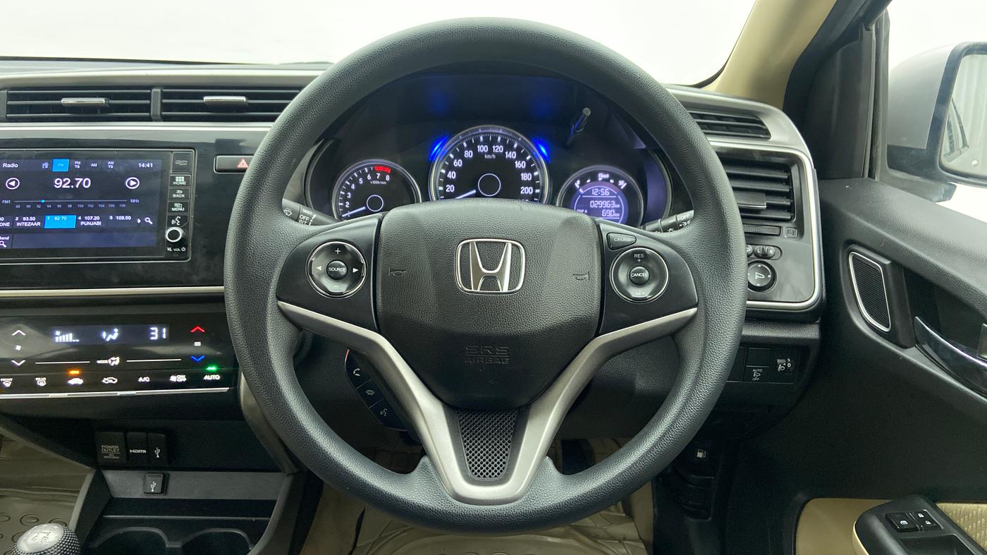 2018 Honda City V MT PETROL, Petrol, Manual, 29,942 km, Steering Wheel Close Up