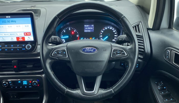 2019 Ford Ecosport TITANIUM 1.5L DIESEL, Diesel, Manual, 67,581 km, Steering Wheel Close Up