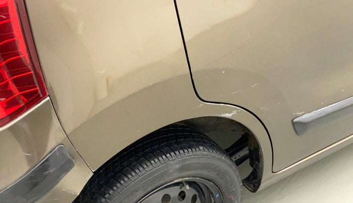 2013 Maruti Wagon R 1.0 VXI, Petrol, Manual, 52,514 km, Right quarter panel - Slightly dented