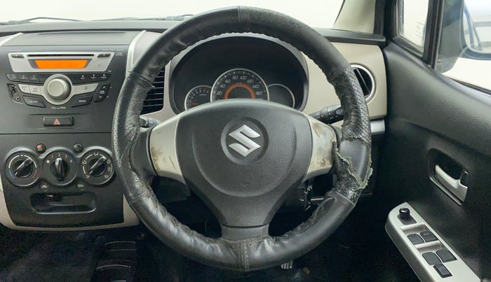 2013 Maruti Wagon R 1.0 VXI, Petrol, Manual, 52,514 km, Steering Wheel Close Up