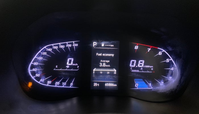 2022 Hyundai Verna SX (O) 1.0 TURBO DCT, Petrol, Automatic, 65,885 km, Odometer Image