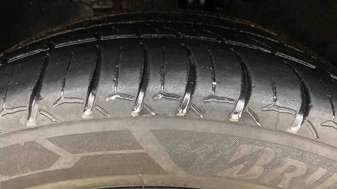 2022 Hyundai Verna SX (O) 1.0 TURBO DCT, Petrol, Automatic, 65,808 km, Left Front Tyre Tread