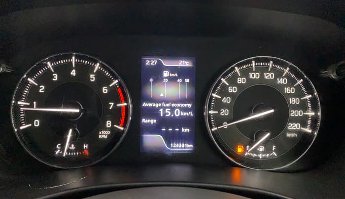 2022 Maruti Baleno ALPHA PETROL 1.2, Petrol, Manual, 1,24,322 km, Odometer Image
