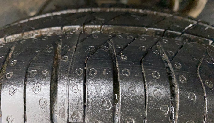 2018 Datsun Go Plus T, Petrol, Manual, 29,855 km, Left Rear Tyre Tread