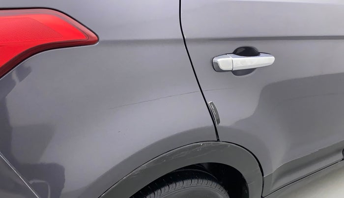 2016 Hyundai Creta SX 1.6 DIESEL, Diesel, Manual, 1,08,129 km, Right quarter panel - Minor scratches