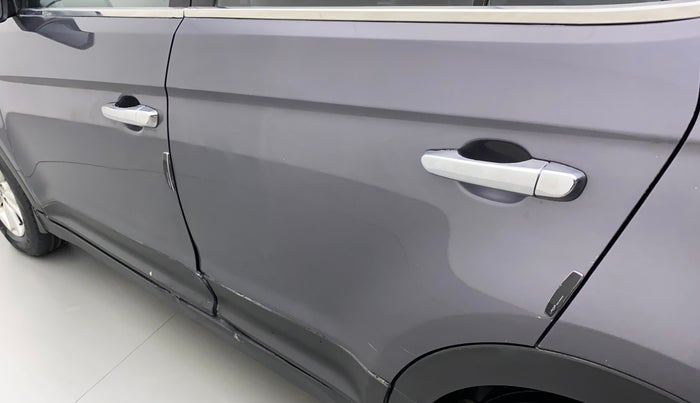 2016 Hyundai Creta SX 1.6 DIESEL, Diesel, Manual, 1,08,129 km, Rear left door - Minor scratches