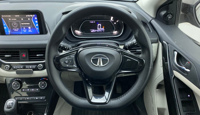 2020 Tata NEXON XZ PLUS PETROL DUAL TONE, Petrol, Manual, 48,997 km, Steering Wheel Close Up