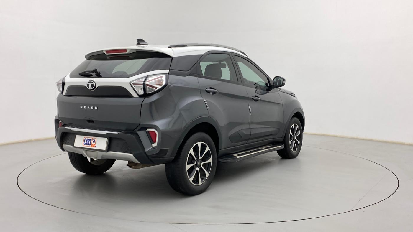 2020 Tata NEXON XZ PLUS PETROL DUAL TONE, Petrol, Manual, 48,997 km, Right Back Diagonal