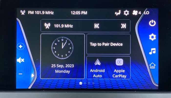 2020 Tata NEXON XZ PLUS PETROL DUAL TONE, Petrol, Manual, 48,997 km, Infotainment System