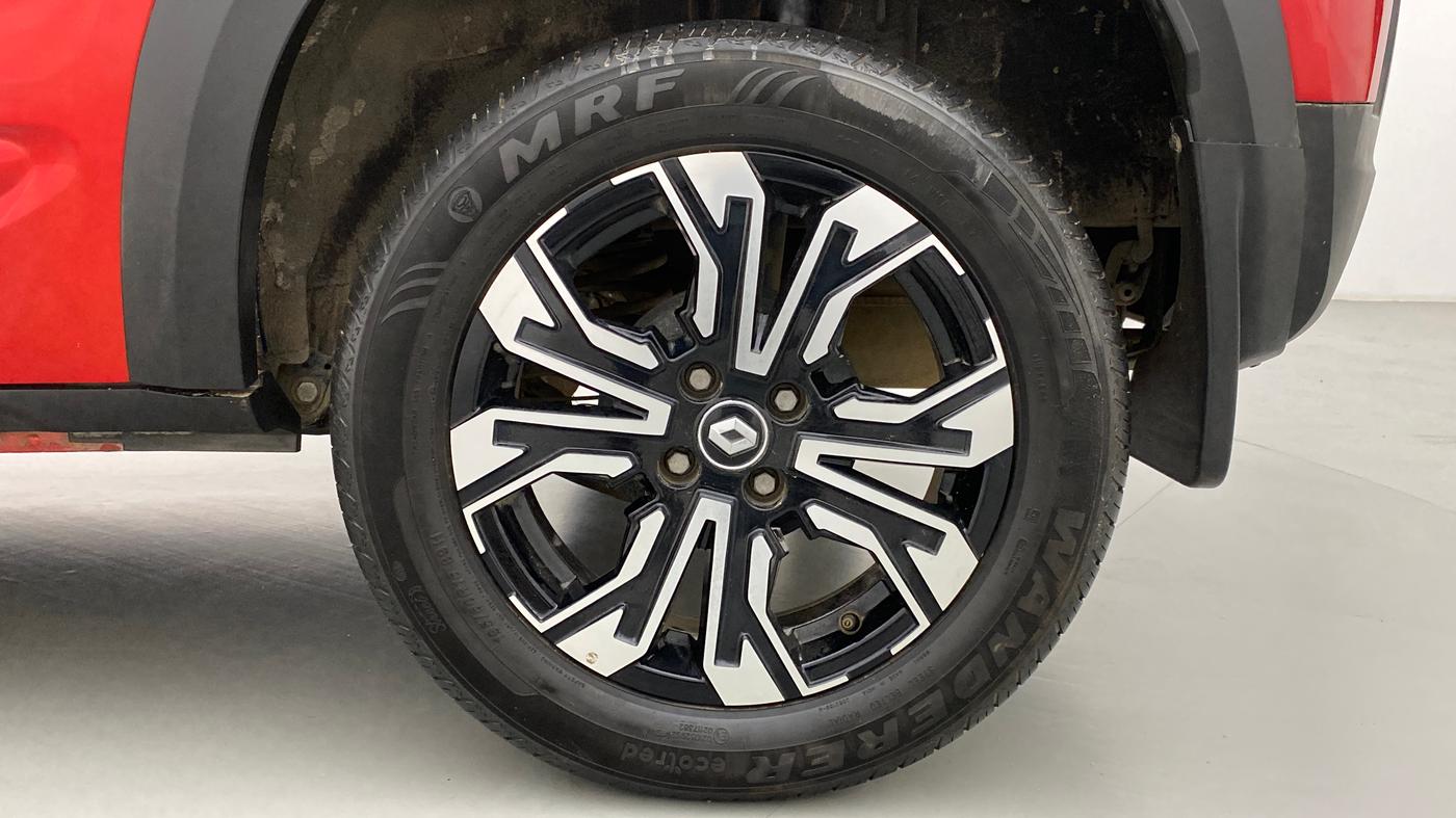 2021 Renault Kiger RXZ CVT 1.0 TURBO DUAL TONE, Petrol, Automatic, 17,522 km, Left Rear Wheel
