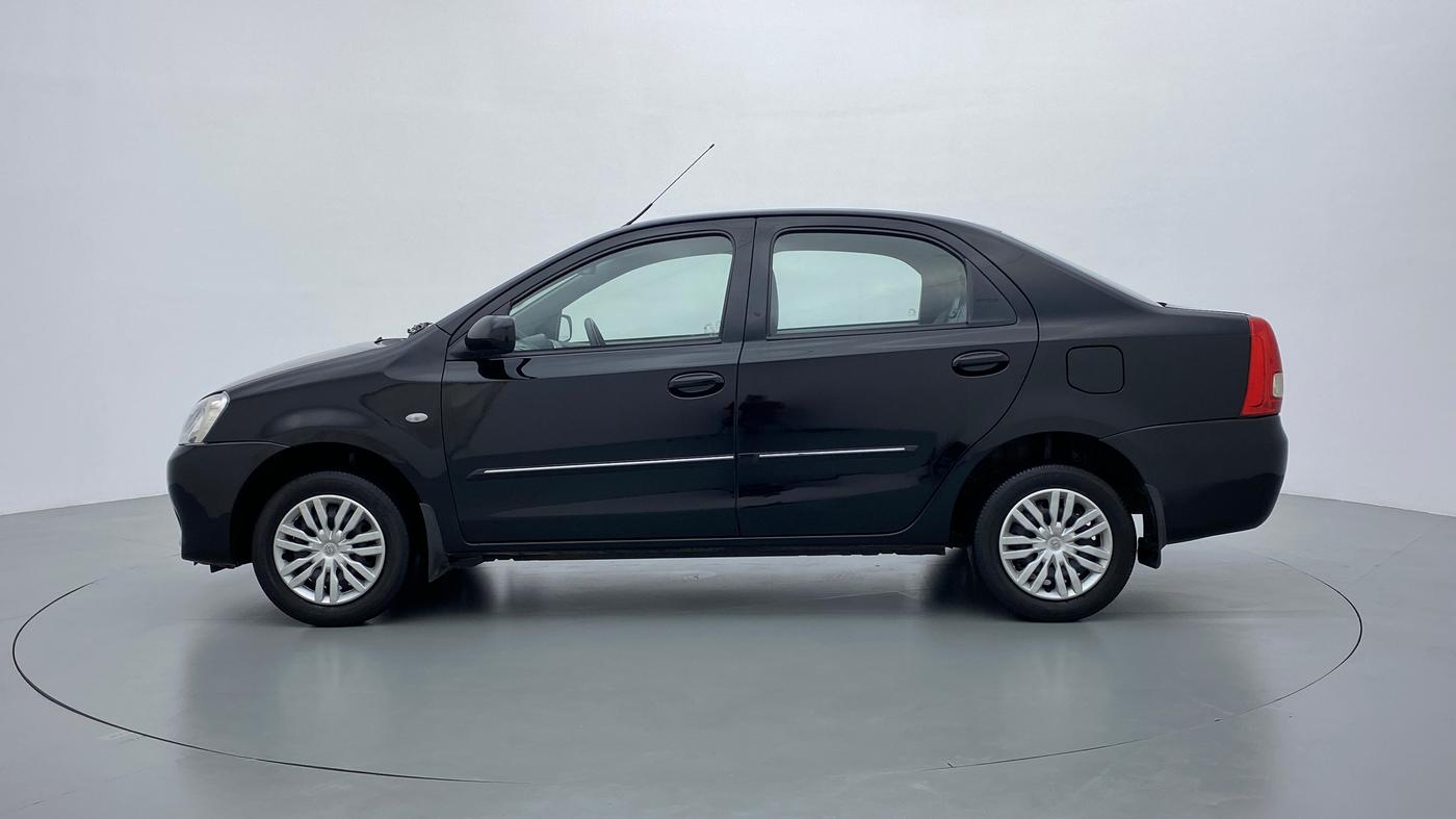2011 Toyota Etios G, Petrol, Manual, 58,462 km, Left Side View