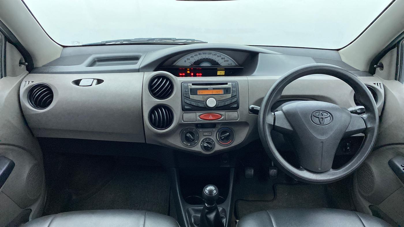 2011 Toyota Etios G, Petrol, Manual, 58,462 km, Dashboard View