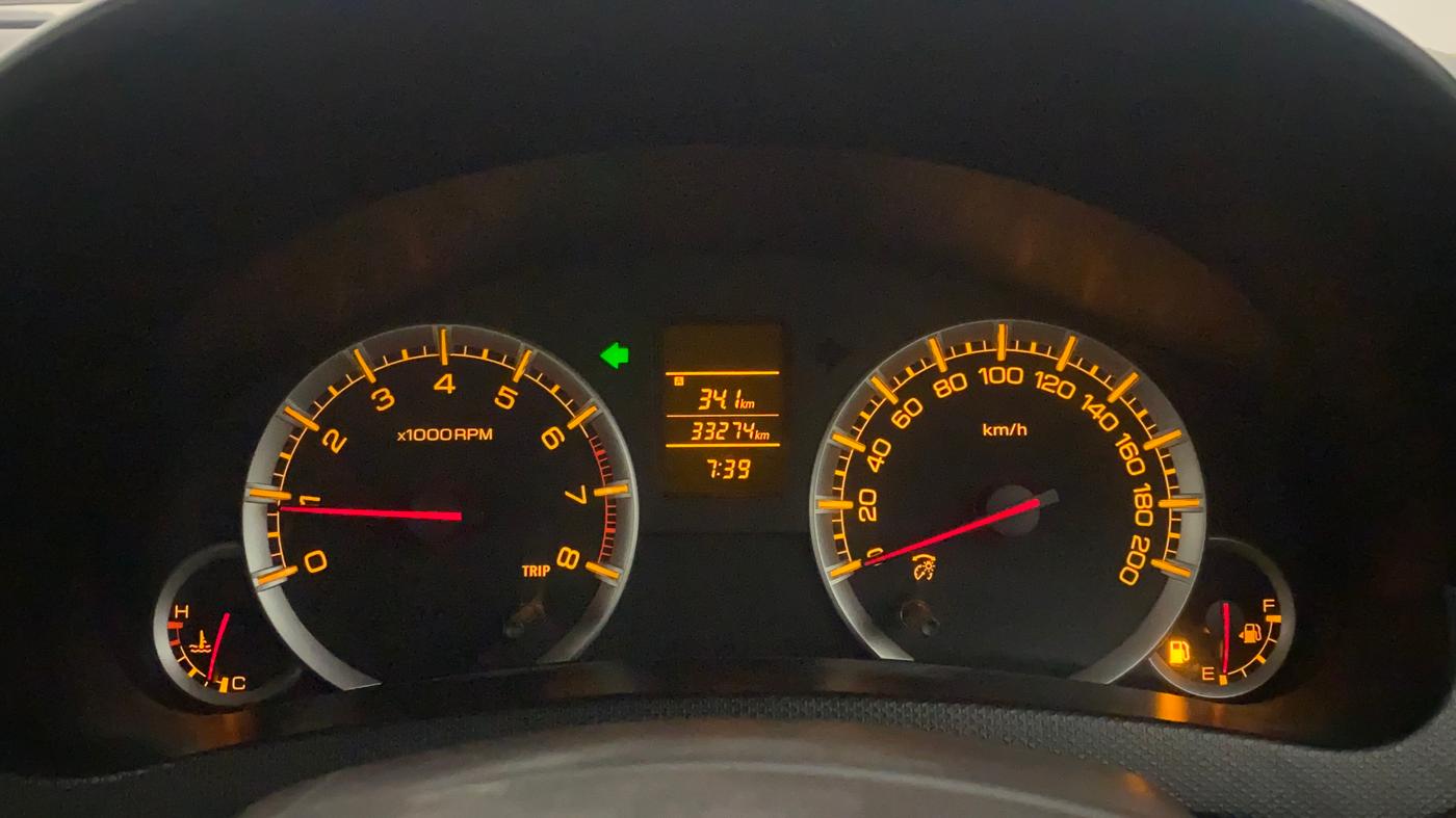 2013 Maruti Swift Dzire VXI, Petrol, Manual, 33,355 km, Odometer Image