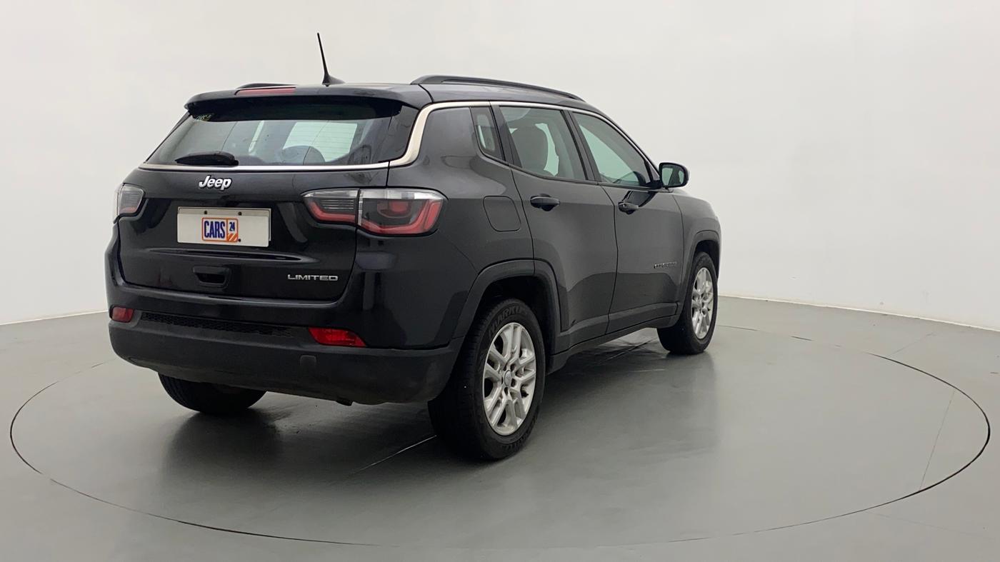 2017 Jeep Compass LIMITED (O) 2.0 DIESEL, Diesel, Manual, 1,00,353 km, Right Back Diagonal