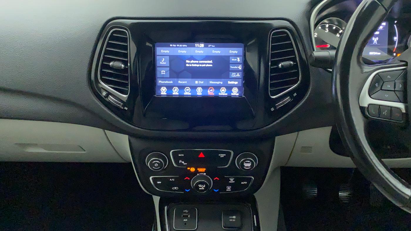 2017 Jeep Compass LIMITED (O) 2.0 DIESEL, Diesel, Manual, 1,00,353 km, Air Conditioner