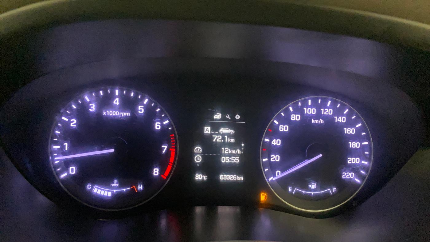2016 Hyundai Elite i20 ASTA 1.2, Petrol, Manual, 63,442 km, Odometer Image
