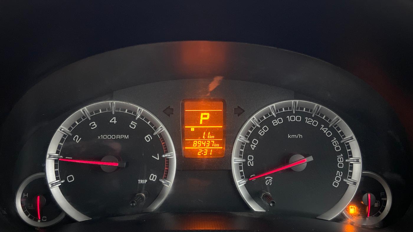 2014 Maruti Swift Dzire AUTOMATIC, Petrol, Automatic, 89,500 km, Odometer Image