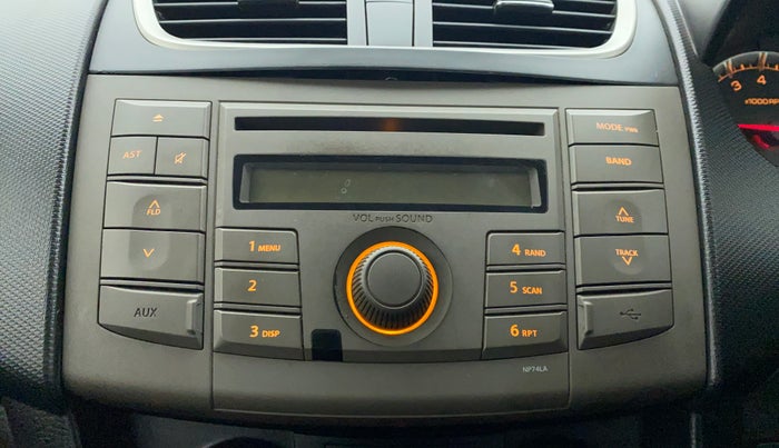 2014 Maruti Swift VXI, Petrol, Manual, 61,043 km, Infotainment System