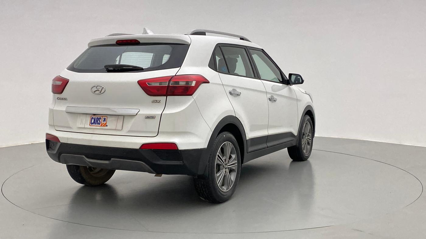 2017 Hyundai Creta 1.6 CRDI SX PLUS AUTO, Diesel, Automatic, 45,173 km, Right Back Diagonal
