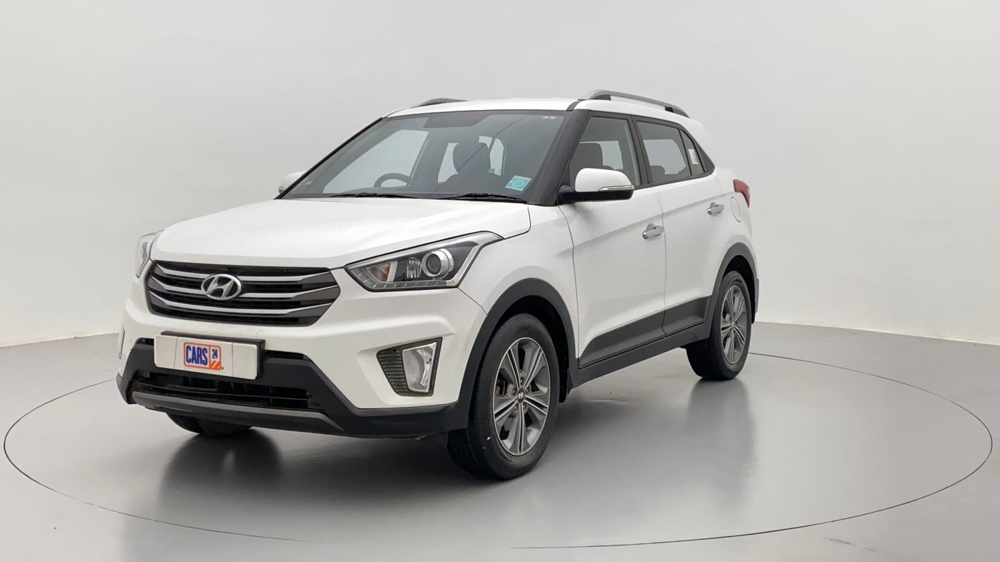 2017 Hyundai Creta 1.6 CRDI SX PLUS AUTO, Diesel, Automatic, 45,173 km, Left Front Diagonal