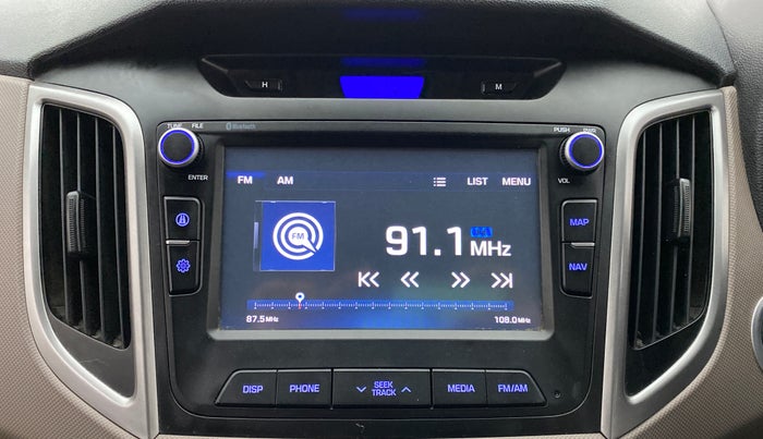 2017 Hyundai Creta 1.6 CRDI SX PLUS AUTO, Diesel, Automatic, 45,173 km, Infotainment System