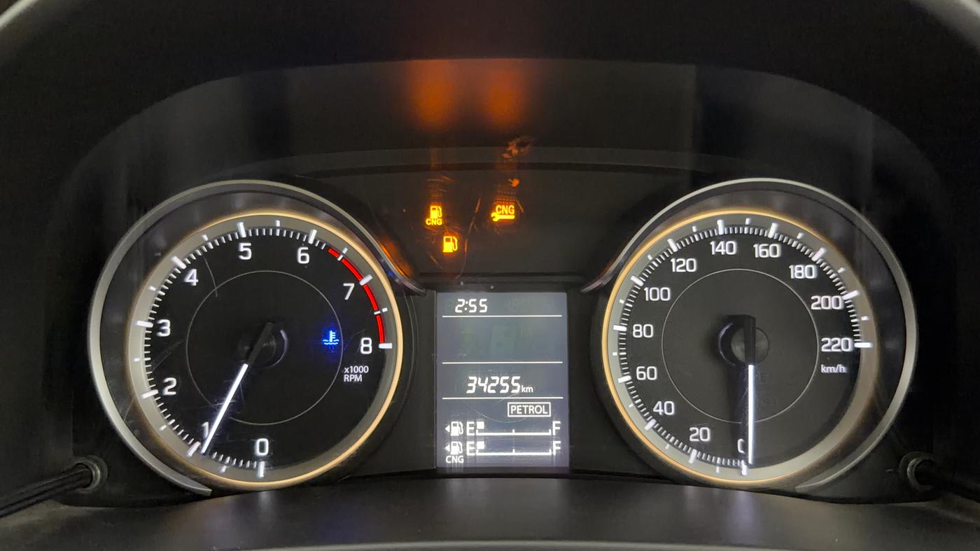 2020 Maruti Ertiga VXI CNG, CNG, Manual, 34,225 km, Odometer Image